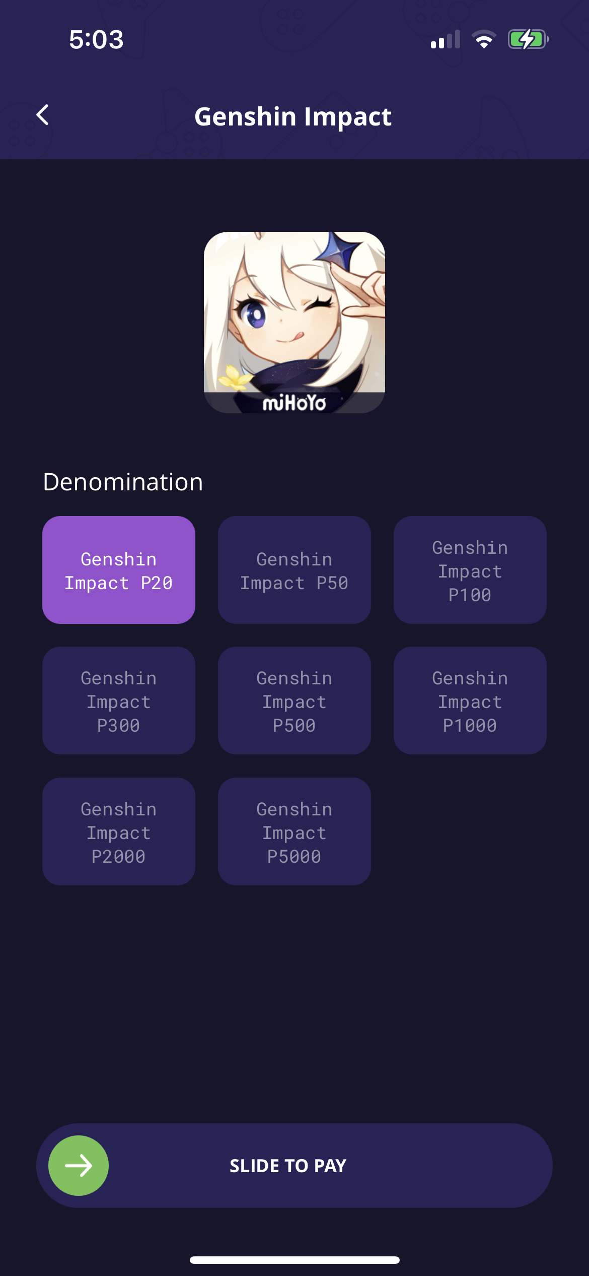 How to claim your Genshin Impact Top-Up